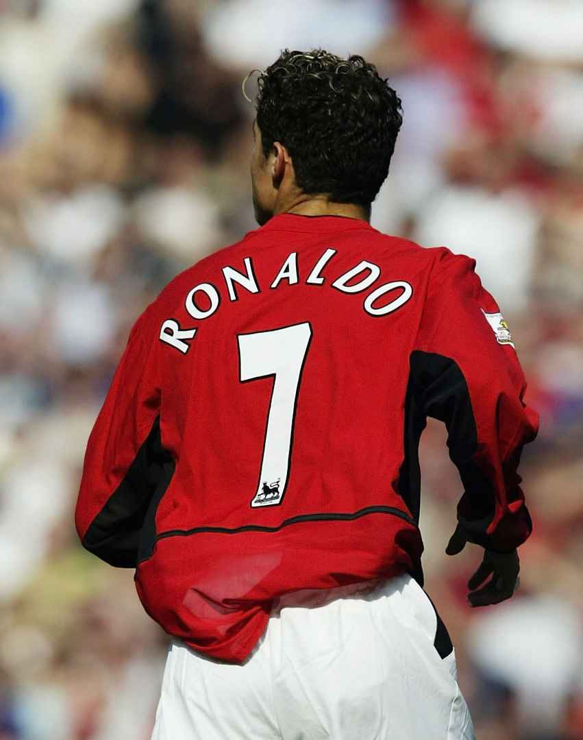 Camisola Retro 2002-04 Manchester United Home Shirt Ronaldo #7