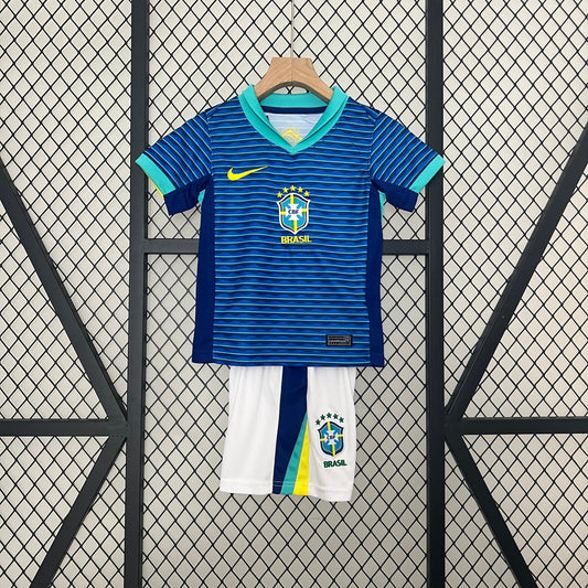 Equipamento Criança 2024 Brasil Away