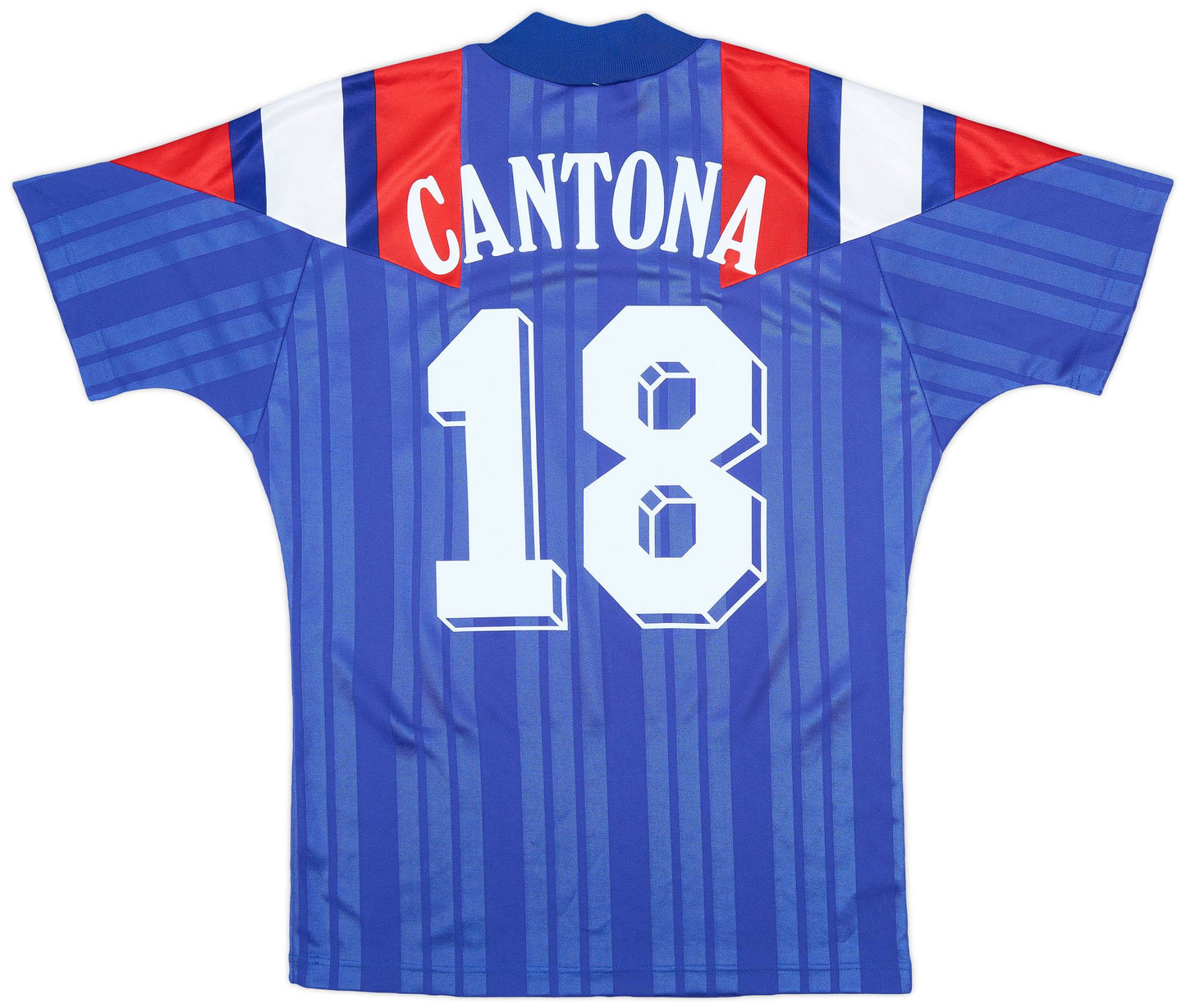 Camisola Retro 1992-94 France Home Shirt Cantona #18