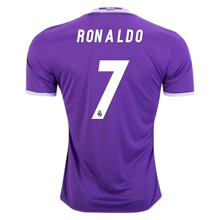 Camisola Retro 2016-17 Real Madrid Away Shirt Ronaldo #7