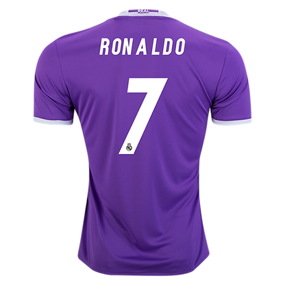 Camisola Retro 2016-17 Real Madrid Away Shirt Ronaldo #7