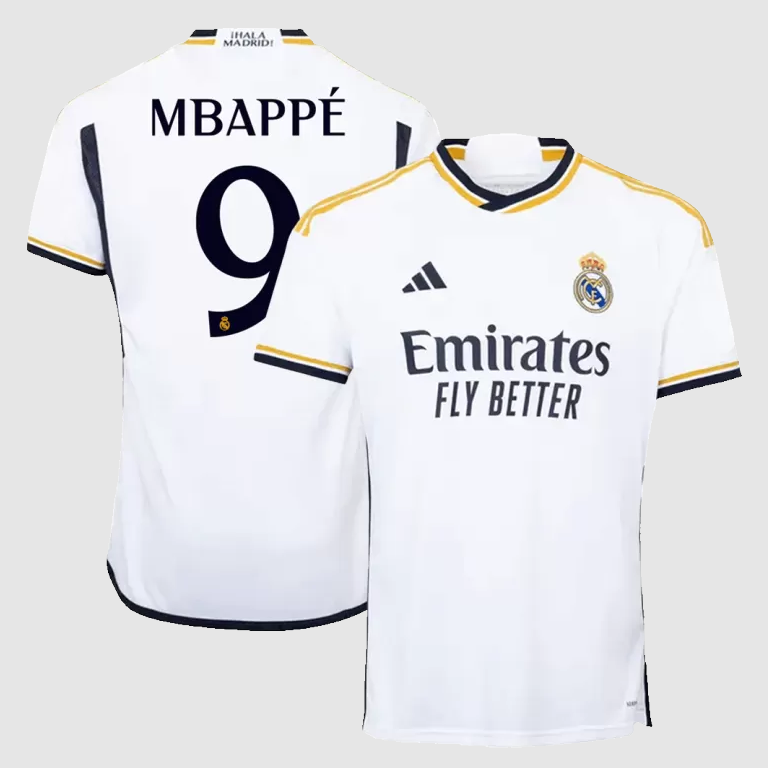 Camisola Principal Real Madrid 23/24 - Mbappé 09