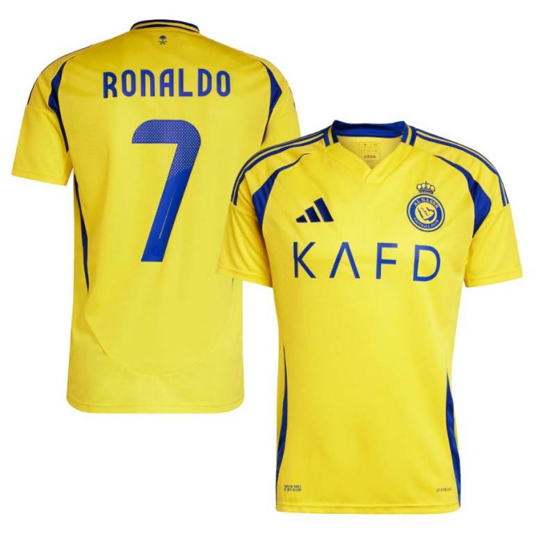 Camisola Principal Al-Nassr 24/25 - Ronaldo 7