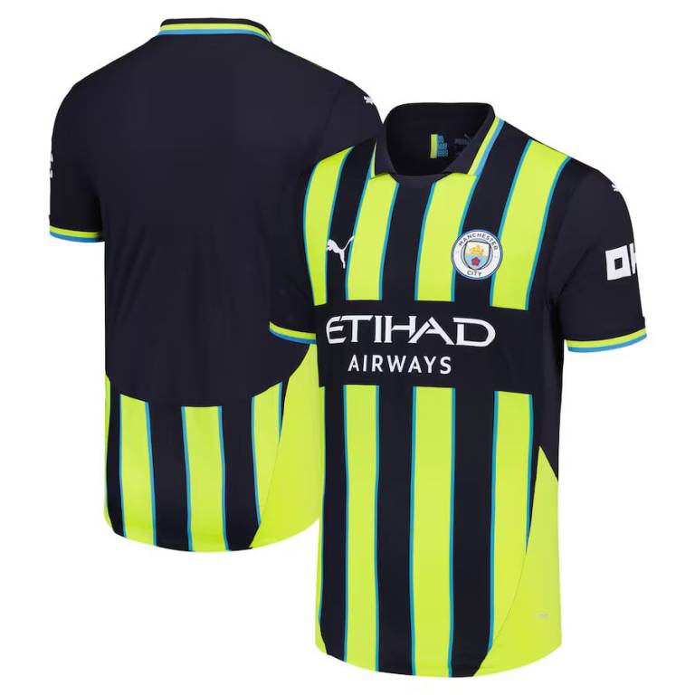 Camisola 24/25 Manchester City Away Yellow