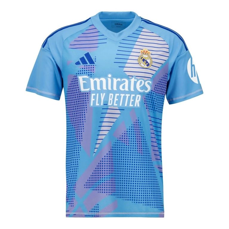 Camisola 24/25 Real Madrid Goalkeeper Blue