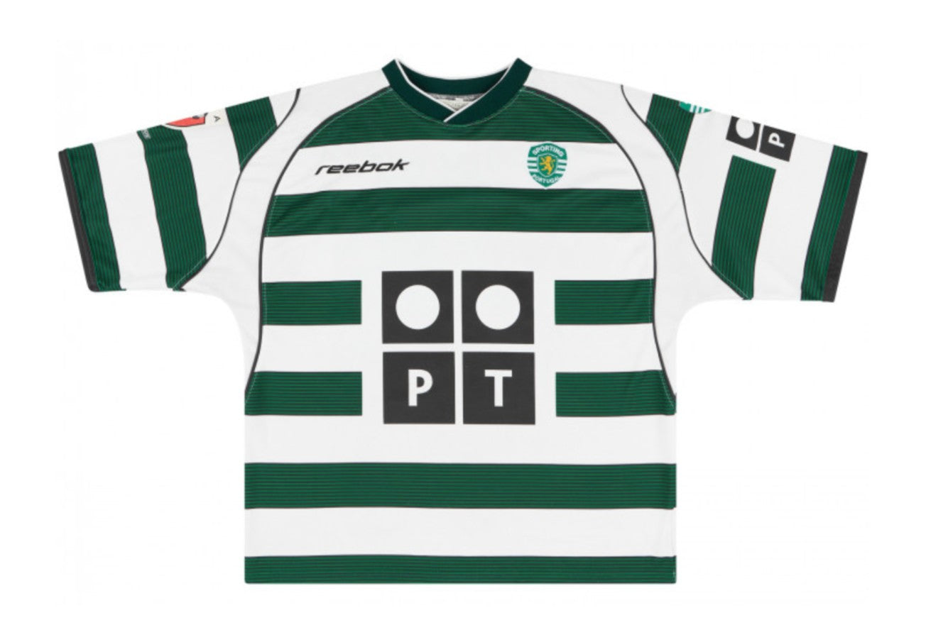 Camisola Retro 2002-03 Sporting Home Shirt C. Ronaldo #28