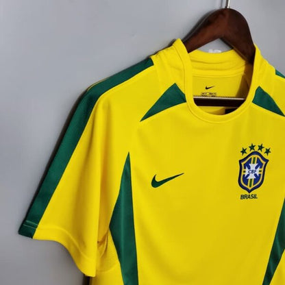 Camisola Retro 2002 Brasil Worl Cup