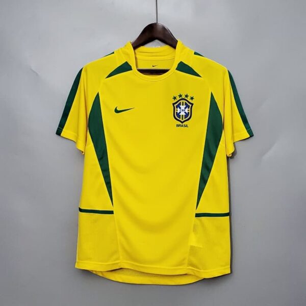 Camisola Retro 2002 Brasil Worl Cup