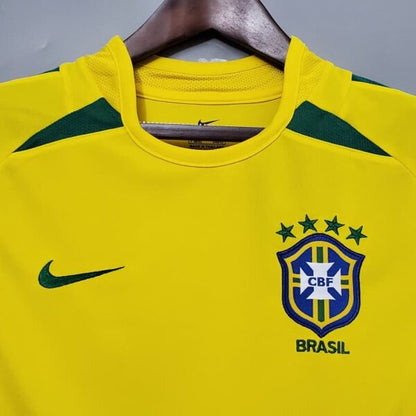 Camisola Retro 2002 Brasil Worl Cup