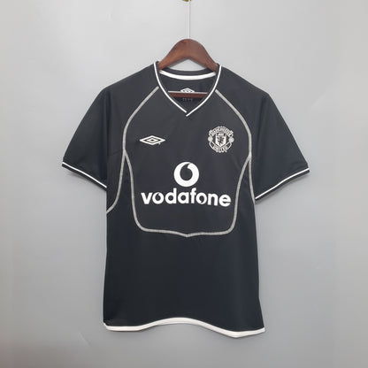 Camisola Retro 00/02 Manchester United Preta