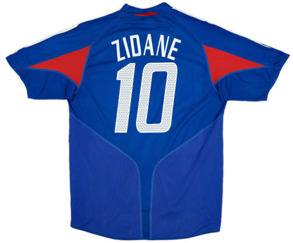 Camisola Retro 2004-06 France Home Shirt Zidane #10