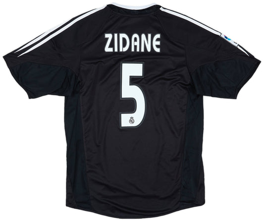 Camisola Retro 2004-05 Real Madrid Away Shirt Zidane #5