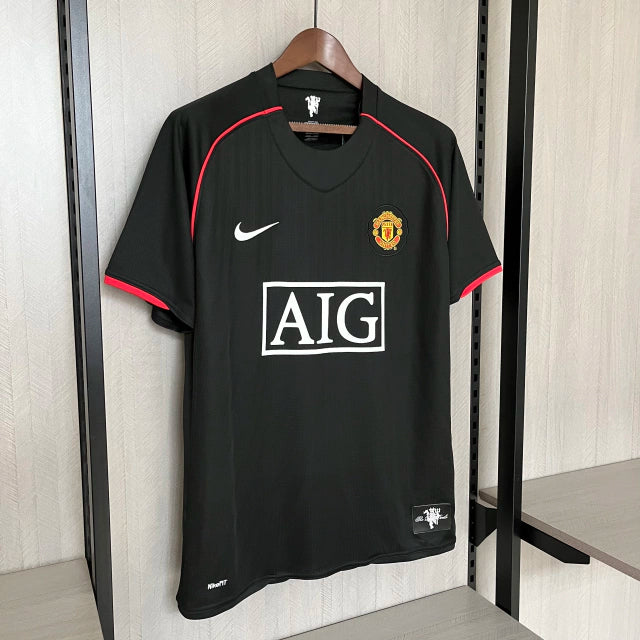 Camisola Retro 07/08 Manchester United Preta