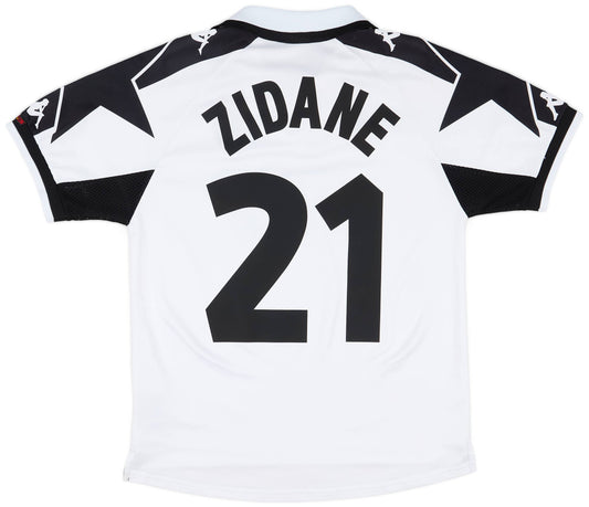 Camisola Retro 1998-99 Juventus Away Shirt Zidane #21