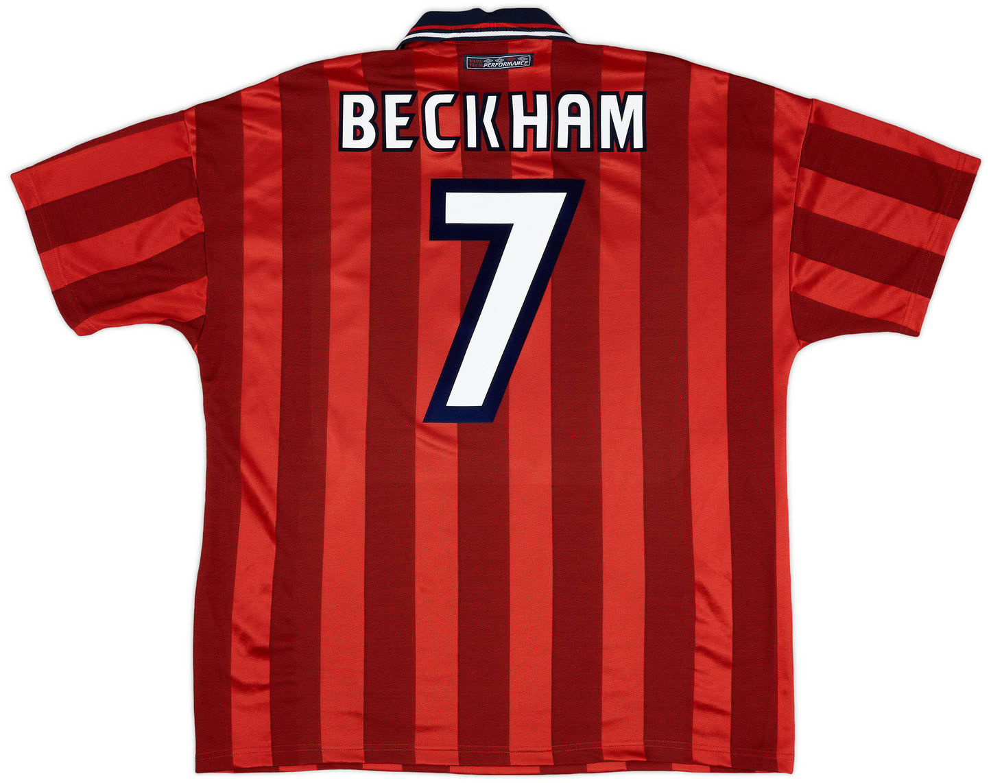 Camisola Retro 1997-99 England Away Shirt Beckham #7