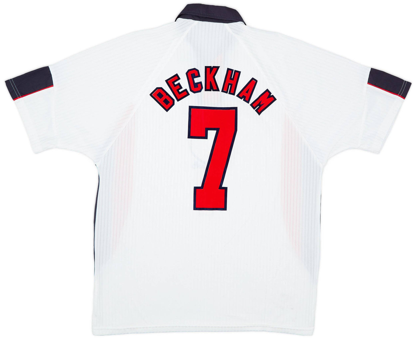 Camisola Retro 1997-99 England Home Shirt Beckham #7