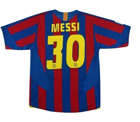 Camisola Retro 2005-06 Barcelona Home Shirt Messi #30