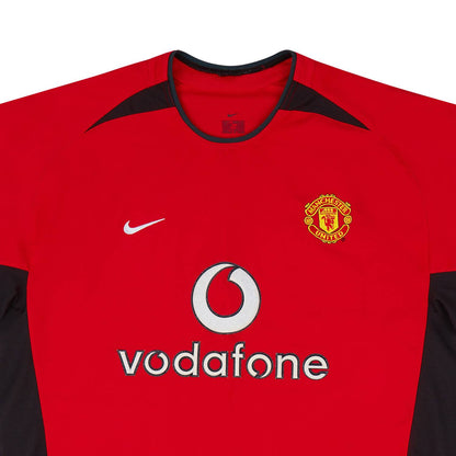 Camisola Retro 2002-04 Manchester United Home Shirt Keane #16