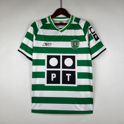 Camisola Retro 03-04 Sporting Home