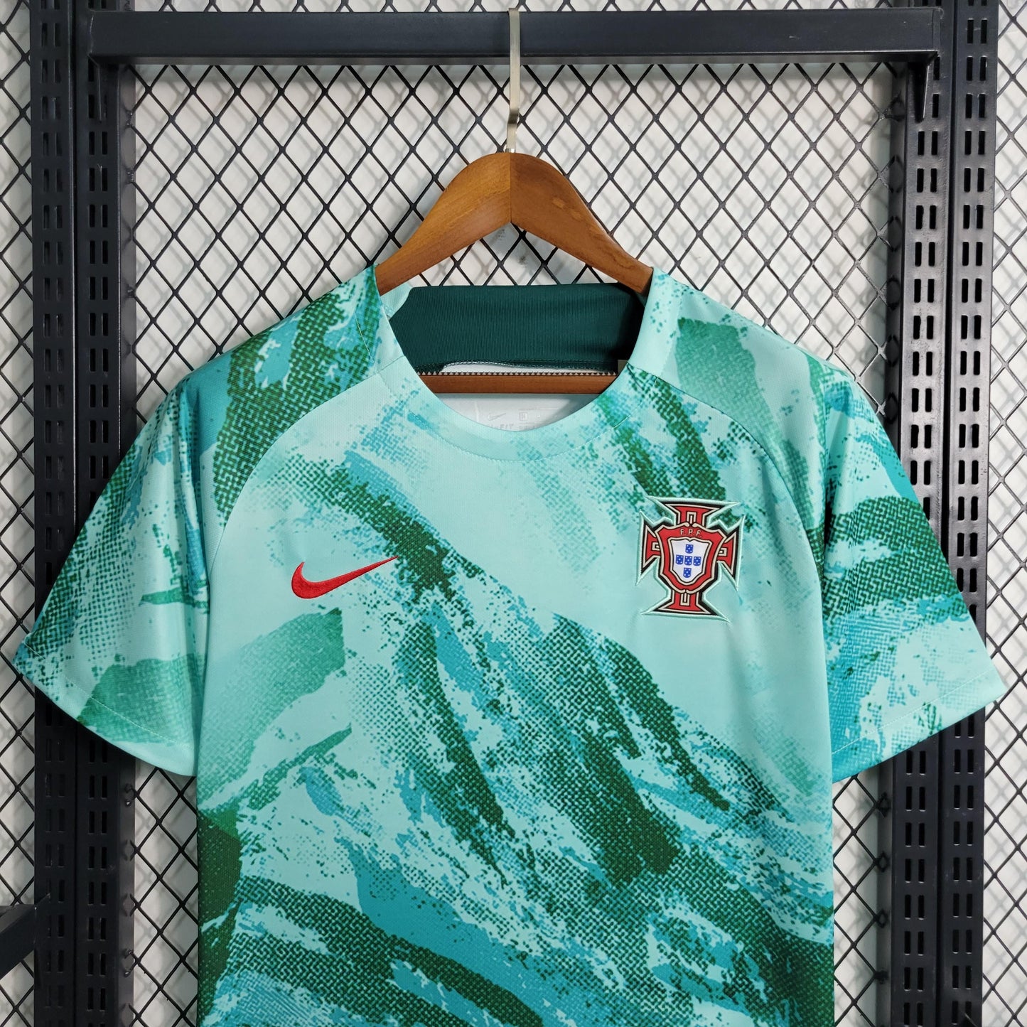 23/24 Equipo de entrenamiento de camiseta de Portugal