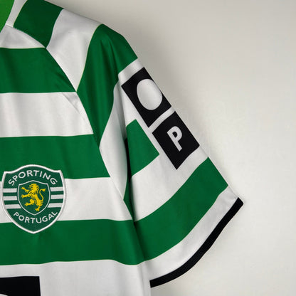 Camisola Retro 03-04 Sporting Home