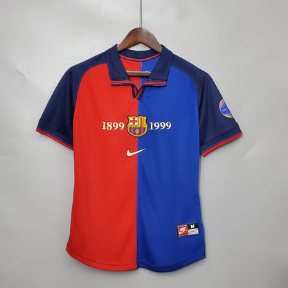 Camisola Retro Barcelona 100th Anniversary version home